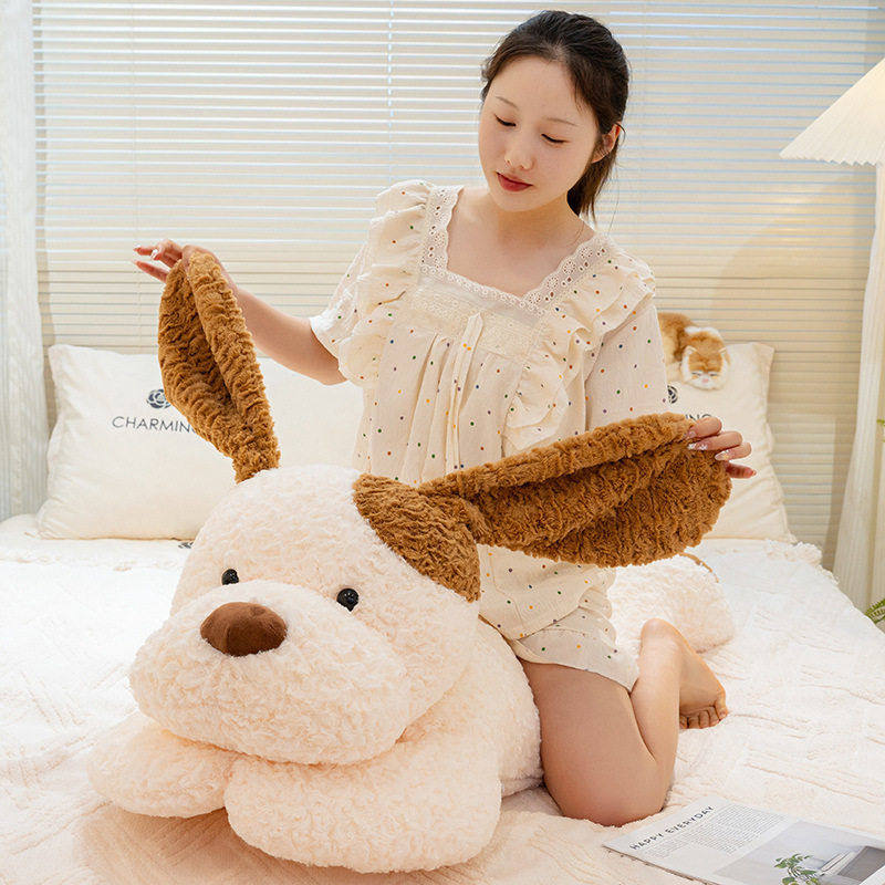 可爱小狗布娃娃趴趴狗毛绒玩具大号公仔玩偶女孩睡觉抱枕专用,淘宝优惠券,粉丝福利购,淘宝优惠卷