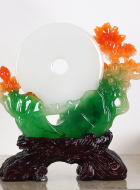 平安扣摆件创意家居饰品客厅玄关酒柜装饰电视柜新房工艺品摆件