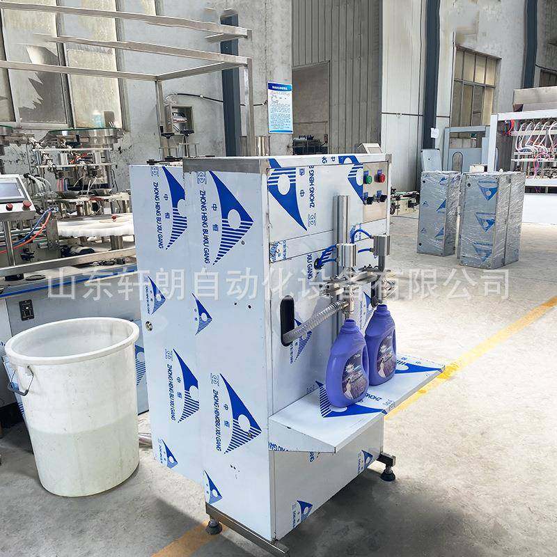 半自动定量日化分装机 双头洗衣液洗护用品灌装机 食用油灌装机,淘宝优惠券,粉丝福利购,淘宝优惠卷