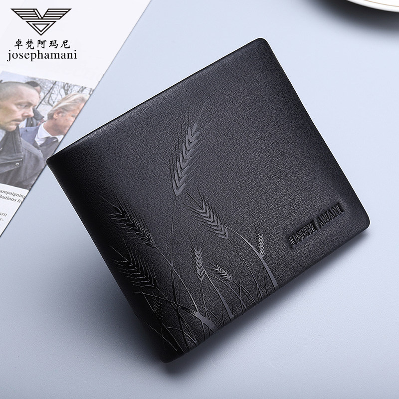 正品卓梵阿玛尼男士2019新款钱包 起远箱包钱包
