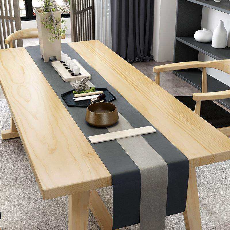 新中式实木茶桌椅组合办公室茶室会客泡茶桌椅家用客厅大板茶台,淘宝优惠券,粉丝福利购,淘宝优惠卷