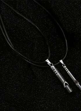 极速ins steet hipster couple whistle neckl mePn and women a