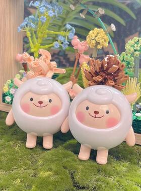 极速暖心小羊发s声摆件挂件可爱创意礼品