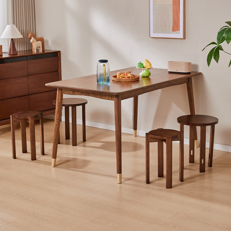 博盈全实木凳子家用可叠放组合圆凳客厅餐桌凳收纳叠叠乐板凳木凳,淘宝优惠券,粉丝福利购,淘宝优惠卷