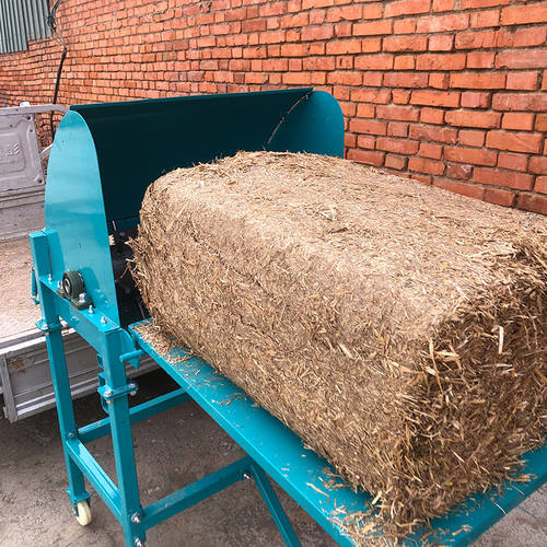 牛羊养殖草包破碎机冻草捆草块破碎机碎草机打散秸秆粉碎机铡草 - 图1