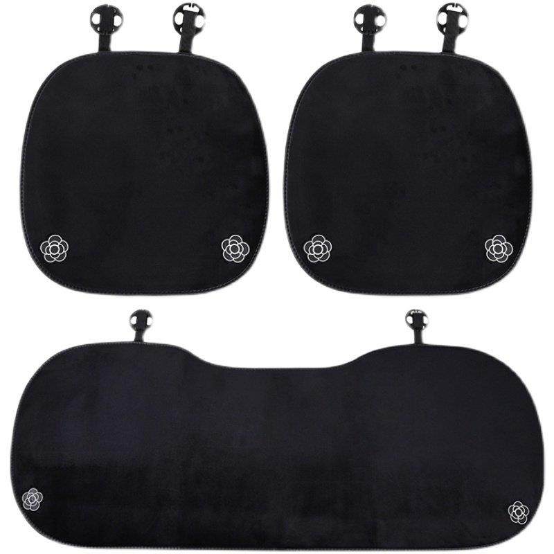 汽车坐垫网红四季通用亚麻透气单片后排座垫子车载创意女腰靠座套,淘宝优惠券,粉丝福利购,淘宝优惠卷