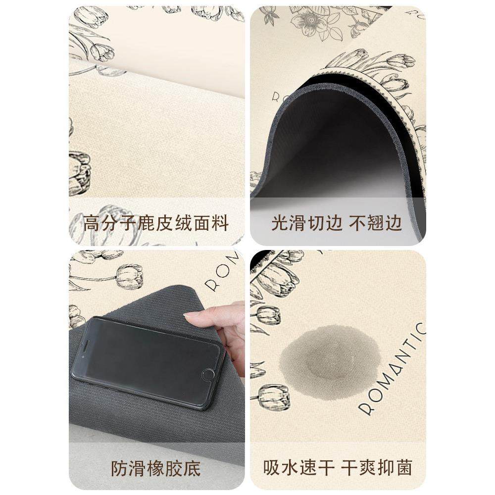 法式厨房沥水垫台面吸水茶垫覆古碗碟隔热餐垫吧台咖啡机桌面垫子,淘宝优惠券,粉丝福利购,淘宝优惠卷