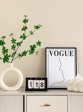 入户玄关装饰摆件简约现代软装高级感家居饰品客厅电视柜桌面布置