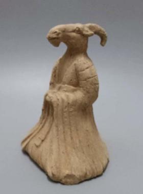 采购产品古董陶器，唐代陶器，古代器物，覆制品，十二生肖，中国