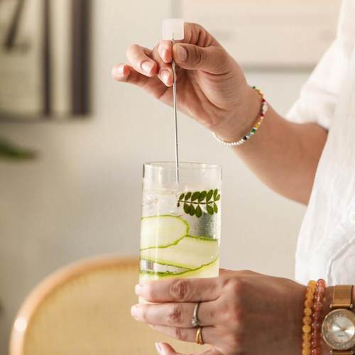 不锈钢搅拌棒蜂蜜饮料咖啡搅奶棒精致可爱高级感ins风小吧勺调羹 - 图2