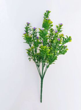 仿真绿色盆栽塑料花米兰草家居装饰人造花束仿真植物假花绿植水草