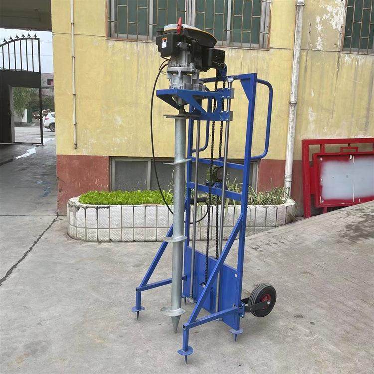 汽油柴油光伏打桩机太阳能支架基础加固钻桩机加厚履带液压钻孔机,淘宝优惠券,粉丝福利购,淘宝优惠卷