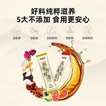 中养说早C晚A养颜膏套装 人参阿胶燕窝滋补润肤[19元优惠券]-寻折猪