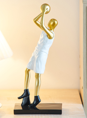 现代简约轻奢篮球摆件家居电视柜酒柜办公室书房卧室桌面软装饰品