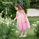 Jerry Baby Girls Dress Summer New Sweet Baby Skirt Big Children Summer Clothes Breathable Children's Princess Dress