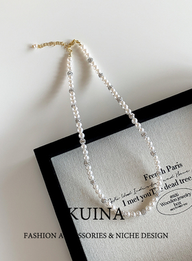轻奢气质珍珠项链女2025新款