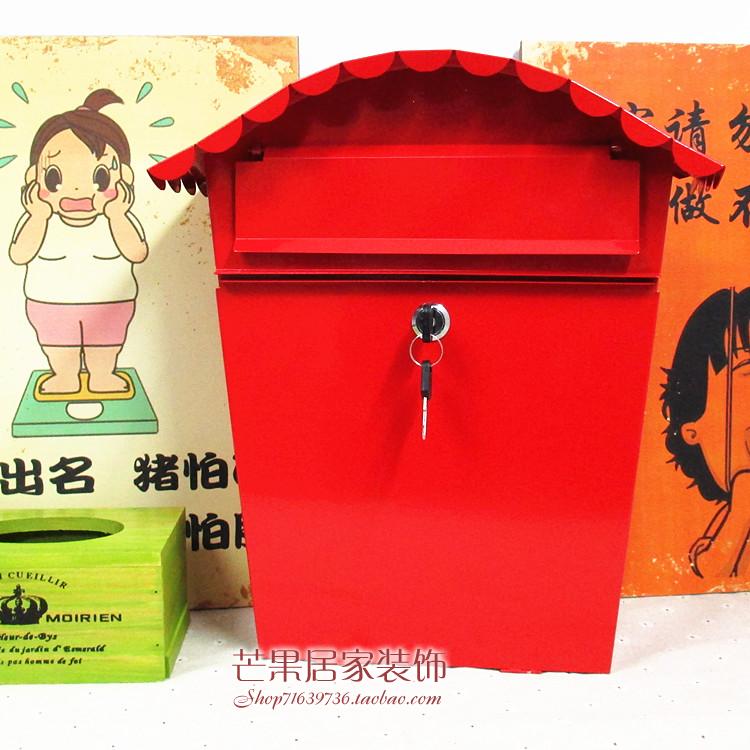 大号信报箱e挂墙带锁意见箱报纸箱心里咨询创意信箱大中小学校邮 - 图2