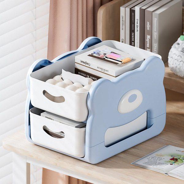 书包置物架可移动小推车桌下书本收纳架子家用多层书架桌面夹缝柜,淘宝优惠券,粉丝福利购,淘宝优惠卷