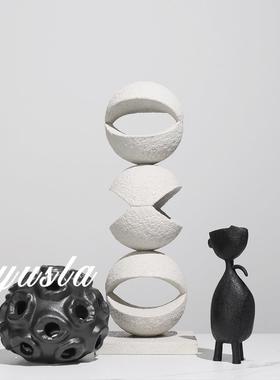 ADR简约现代客奢厅电视品柜落地玄关柜样板间别装墅酒店民宿软饰