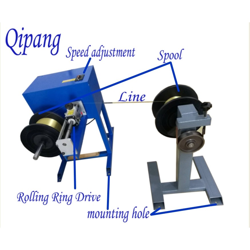 收线机带涨力调速工字轮空心卷收卷机电线复绕机单头打饼机成圈机,淘宝优惠券,粉丝福利购,淘宝优惠卷