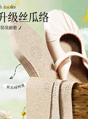 丝瓜络夏季吸汗防臭透气鞋垫