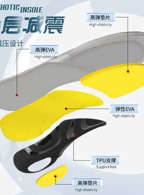 迈高乐足部筋膜炎鞋垫泄压舒适哦