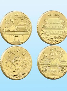 城市景点景区地标纪念章创意造型风情呈现旅游文创好物 现货速发