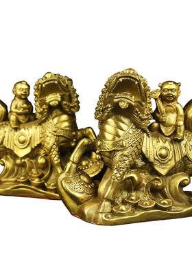 采购产品铜HKE独角饰品大铜独角兽踏块一对，卧室兽床头阳，台装