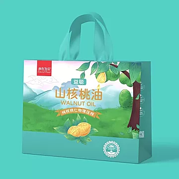 走亲访友必备！高规格绿蕾野生核桃油礼盒装[80元优惠券]-寻折猪