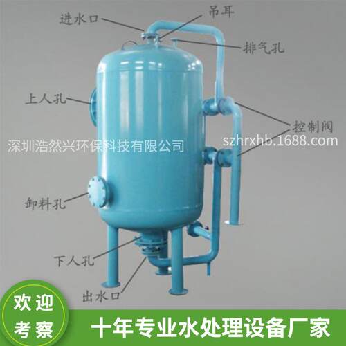 湖北厂家碳钢机械过滤器农村饮用水改造地下水净化大流量砂滤罐定 - 图1