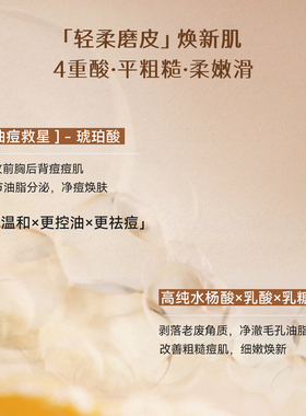 魔香果酸控油祛痘沐浴露持久留香