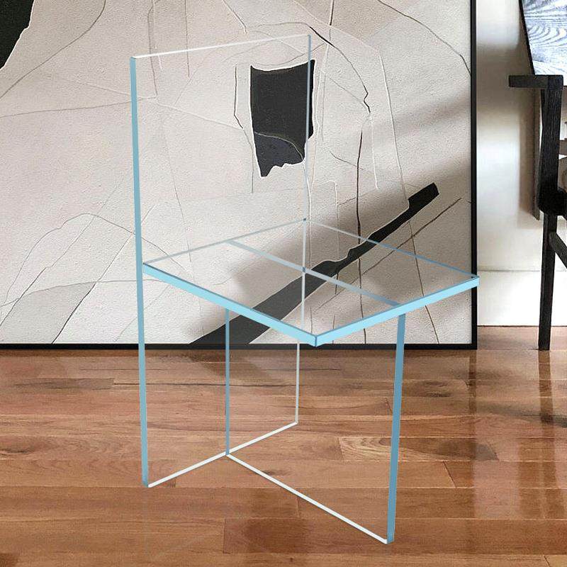 2024简约水晶透明椅子亚克力家用卧室会议室书房椅子餐桌椅化妆凳,淘宝优惠券,粉丝福利购,淘宝优惠卷