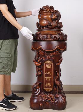 金蛤蟆落地摆件酒店大堂客厅办公室装修开业礼品房入口摆件