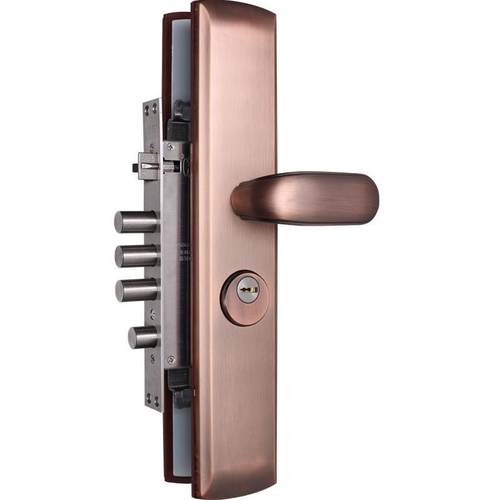 c级芯不锈钢防盗锁套装通用型门把手锁体F03三维-大木门锁具家用 - 图3