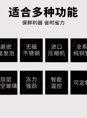 冷藏柜保鲜柜挂墙式冰箱商用厨房饭店悬挂式冰柜壁挂式吊柜立式