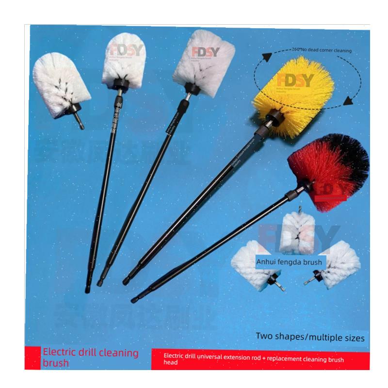 l电杯刷圆柱刷头长柄杯洗刷电钻清洗刷R净水器清洗神器 - 图3