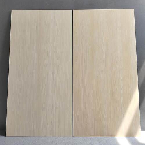 柔光雕奶油瓷600x1200木纹砖风客厅卧室仿实木砖餐厅奶油木纹防滑 - 图0