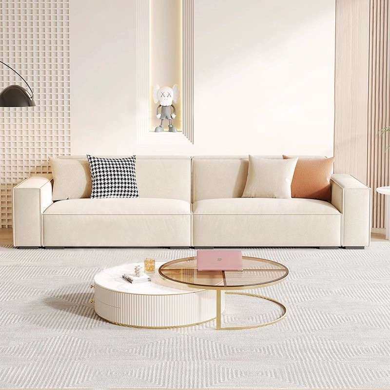 式极简简油豆腐块沙风布艺沙发现代约小户型客厅奶家具科意技布豆,淘宝优惠券,粉丝福利购,淘宝优惠卷