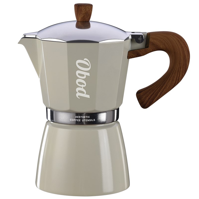Obod摩卡壶家用小型煮咖啡机手冲咖啡壶套装手磨意式萃取手冲壶 - 图3