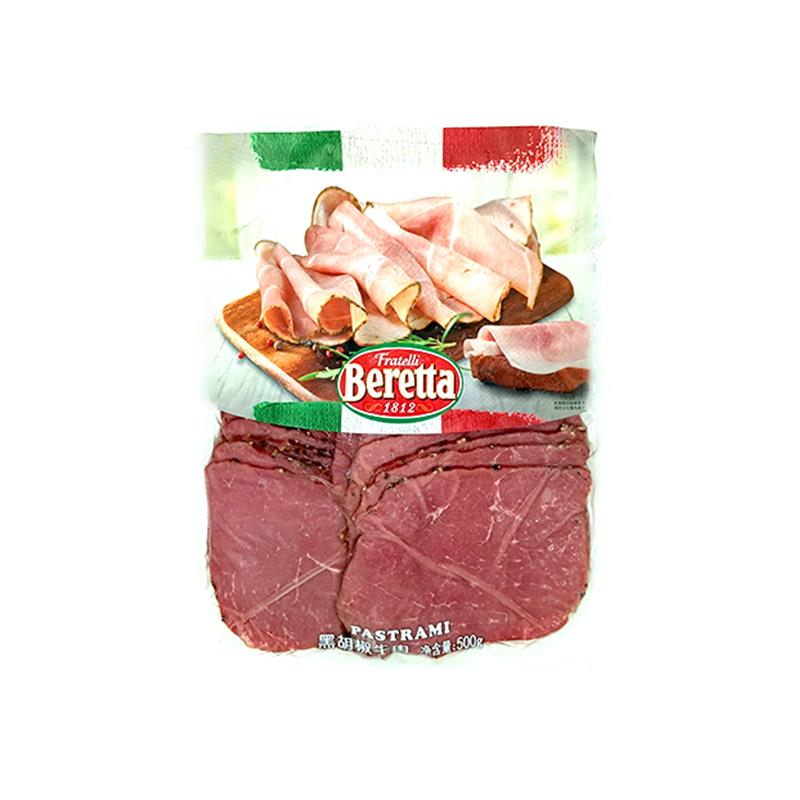 帕斯雀牛肉片Pastrami500g雨润黑胡椒牛肉黑椒牛肉切片帕斯雀牛肉 - 图3