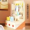 Desktop perforated board storage box dormitory desk pen holder storage rack student stationery organizing box desk organizing rack