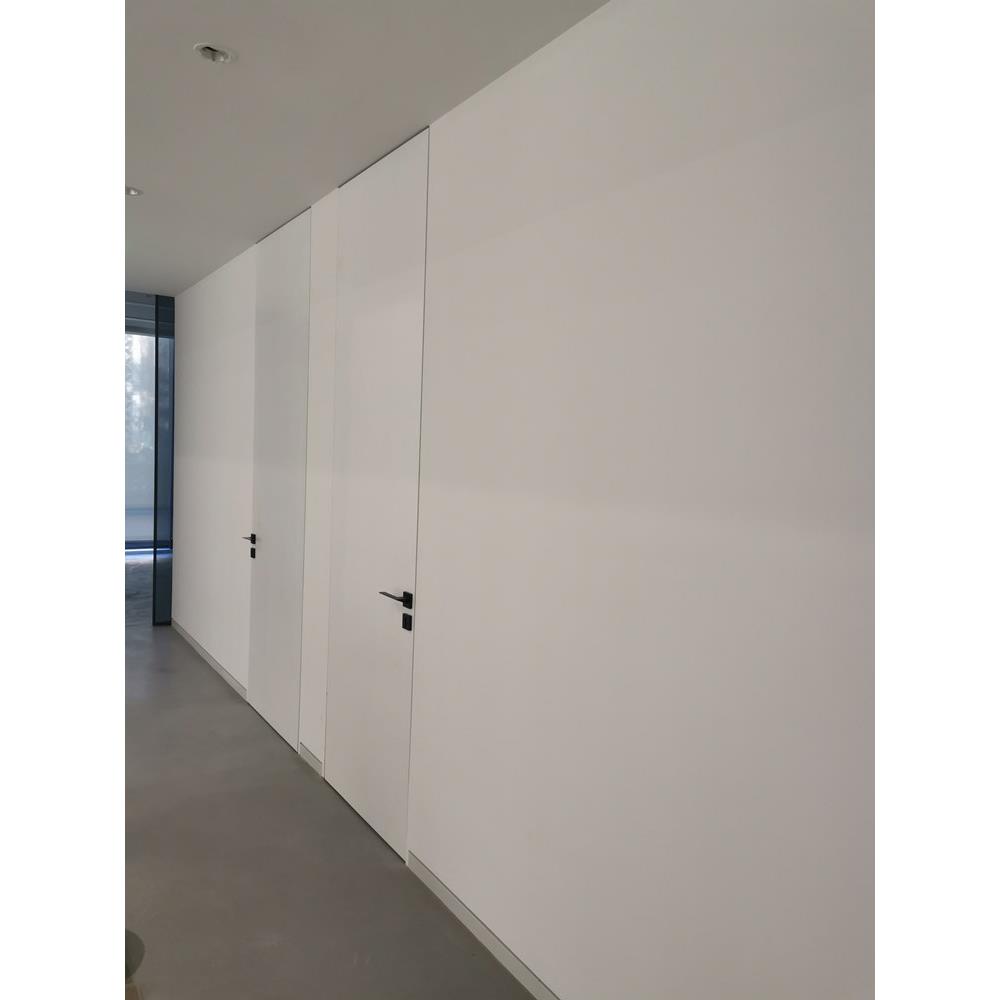 定制实木覆合涂料室内Normcore窄无界木贴面背景墙客厅集成隐形秘 - 图0