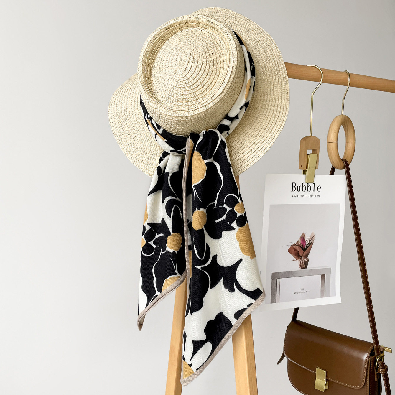 2026秋冬新款人字纹丝巾女士气质双面双色百搭高级感花卉时尚披肩,淘宝优惠券,粉丝福利购,淘宝优惠卷