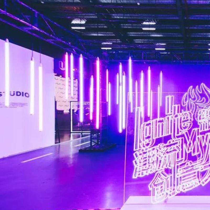 rgb灯管可变色七彩长条led彩色婚庆遥控装饰霓虹酒吧灯条渐层12V,淘宝优惠券,粉丝福利购,淘宝优惠卷