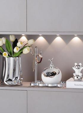 入户玄关进门钥匙收纳层架摆件客厅茶几电视柜鞋柜家居装饰品置物