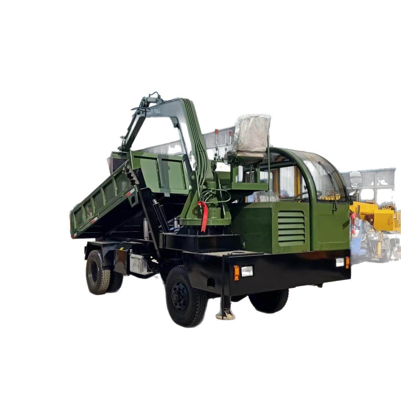 四驱四不像随车挖拉土拉沙车载挖运一体机6吨多功能轮式随车挖,淘宝优惠券,粉丝福利购,淘宝优惠卷