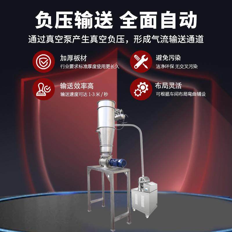 可可粉真空上料机食品无尘负压输送系统不锈钢全自动真空上料机,淘宝优惠券,粉丝福利购,淘宝优惠卷