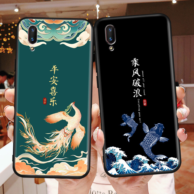 适用于vivoY93s手机壳y九三膜VIVOY70创意Y93卡通V1818A防摔vovoy