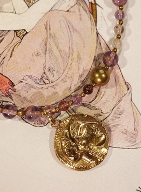 极速【直播间】古q币雅典娜  屿棠 紫幽灵项链