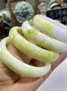 极速天然菜花玉手镯女款玉石手镯 (中国舒俱来T)目前暴利润的一